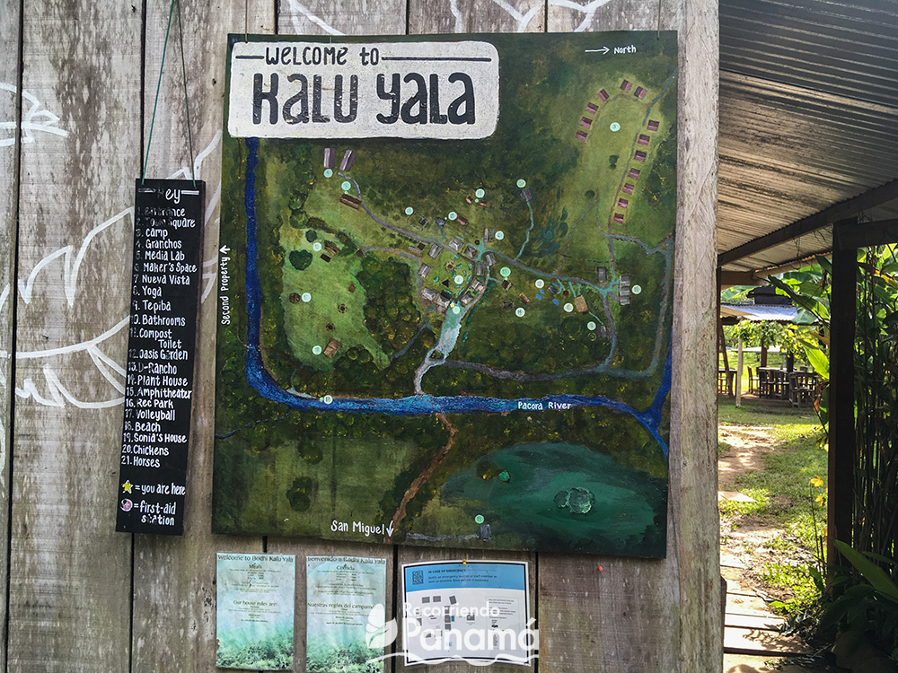 Kalu Yala map