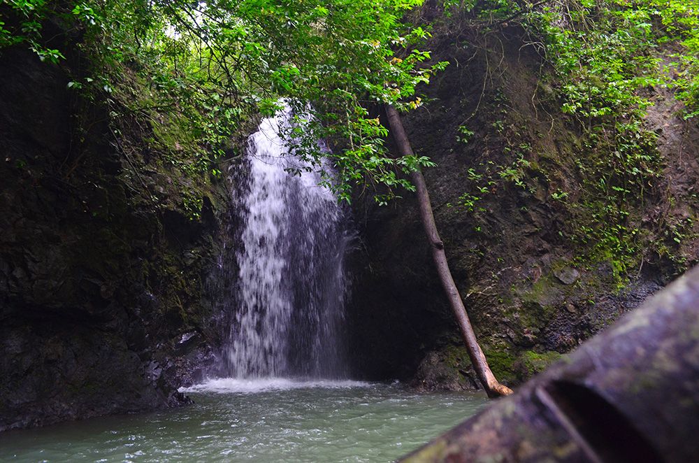 El Salto waterfall at El Cacao Cave